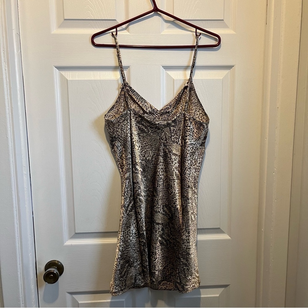 💥3/25$ Versailles Small vintage babydoll Women nightgown Dress black - Picture 5 of 5